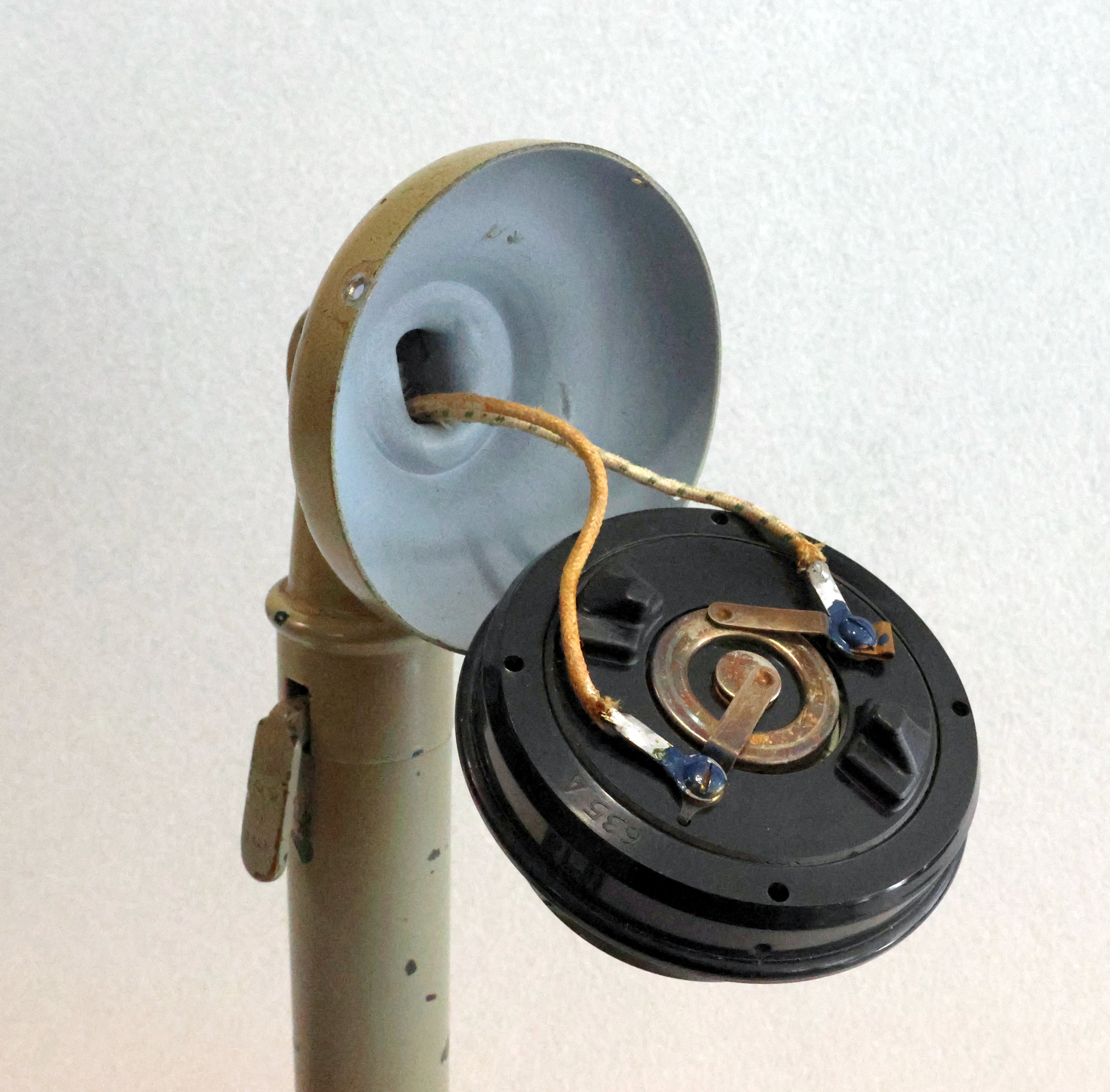 Kellogg T32 Anschlüsse Mikrofonkapsel Kellogg T32 Anschlüsse Mikrofonkapsel